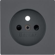 Pokrywa do gniazd Q.1/Q.3/Q.7 - biały mat 3965766079 - Berker