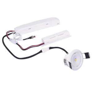 Oczko awaryjne podtynkowe STARLET WHITE II LED SO 300 SA 3H