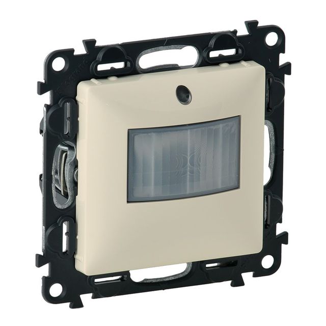 Łącznik automatyczny (czujnik ruchu) bez zacisku neutralnego 100 W Valena Life 752270A - Kremowy
