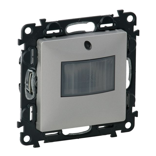 Łącznik automatyczny (czujnik ruchu) bez zacisku neutralnego 100 W Valena Life 752370A - Aluminium