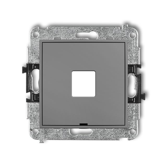 Adapter Keystone pojedynczy Karlik Mini - szary mat