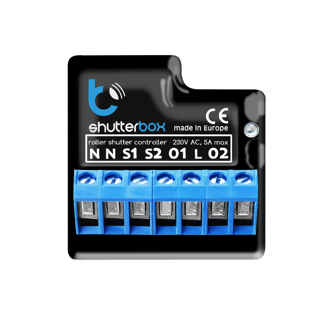 Bezprzewodowy sterownik roletowy 230V Shutterbox v2 Blebox