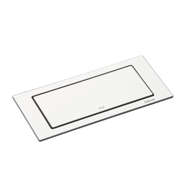 Gniazdo blatowe EVOline Back Flip 2x230V + USB typ C - biały mat