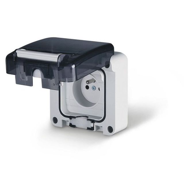 Gniazdo pojedyncze hermetyczne p/t IP66 2P+E Scame Protecta
