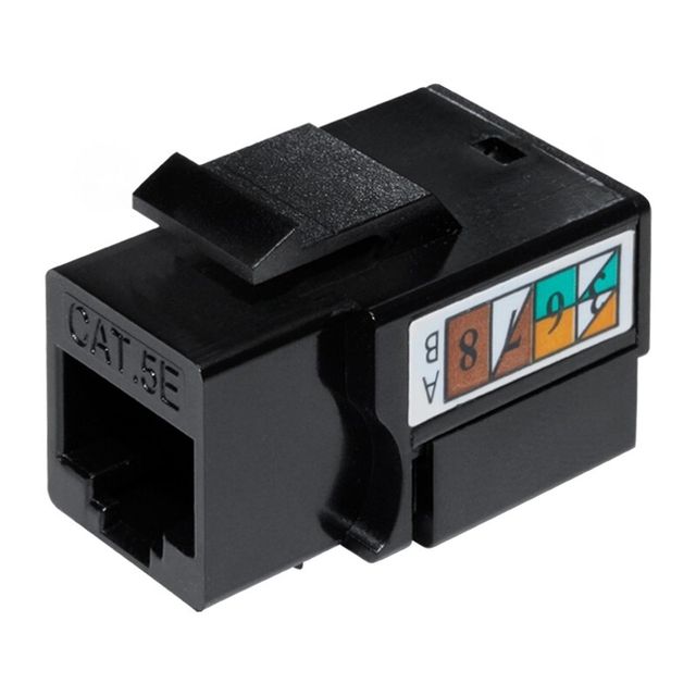 Gniazdo komputerowe RJ45 kat. 5e keystone, beznarzędziowe IDC