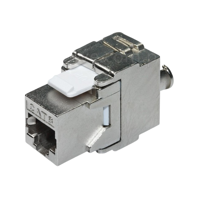 Gniazdo RJ45 kat. 6 STP - keystone ekranowane beznarzędziowe