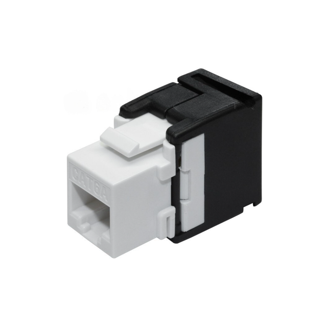 Gniazdo RJ45 kat. 6A UTP keystone z zaciskami typu IDC/LSA