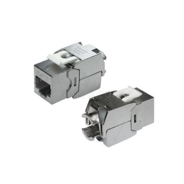 Gniazdo RJ45 kat. 7 keystone ekranowane beznarzędziowe