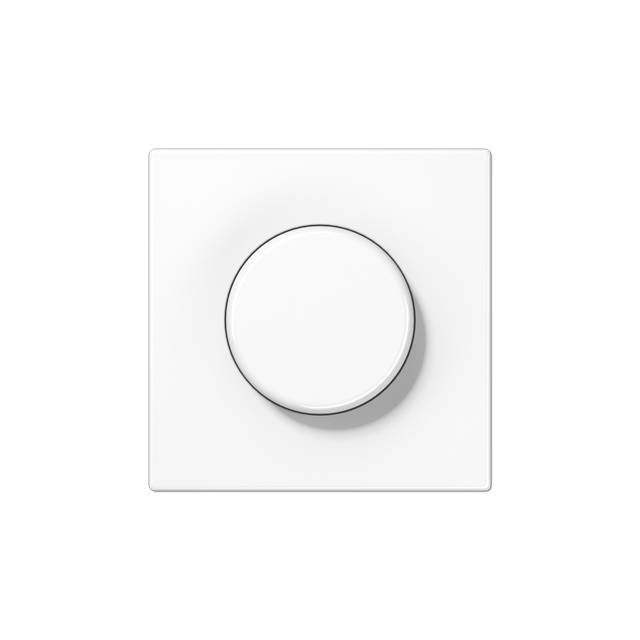 JUNG ściemniacz obrotowy LED LS990 biały połysk