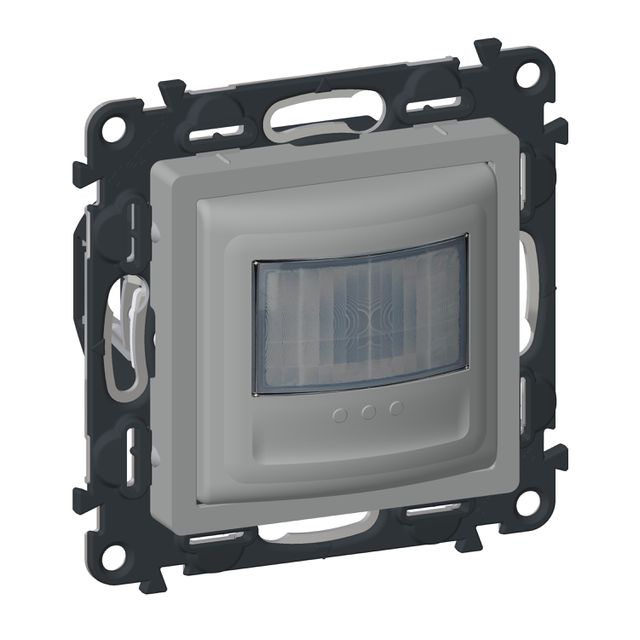 Łącznik automatyczny (czujnik ruchu) bez zacisku neutralnego 100 W Valena Life 752372A - Aluminium