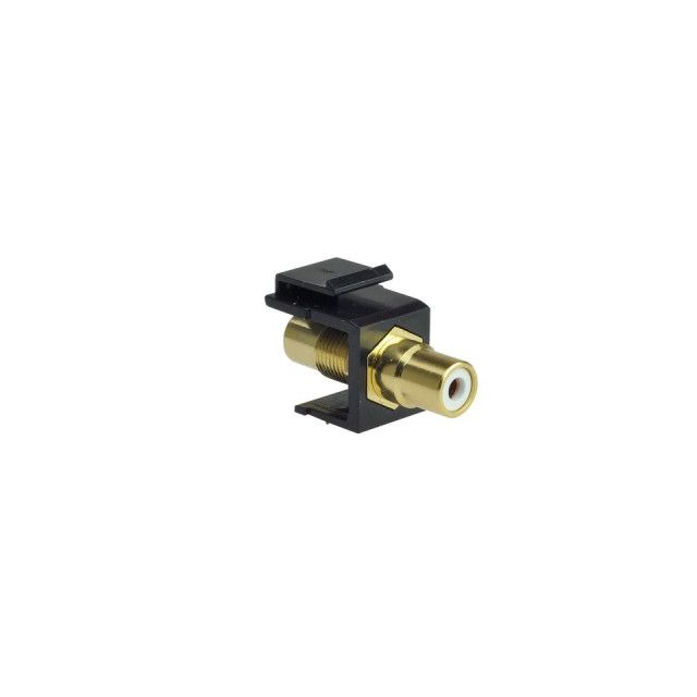 Moduł gniazda RCA keystone - biały