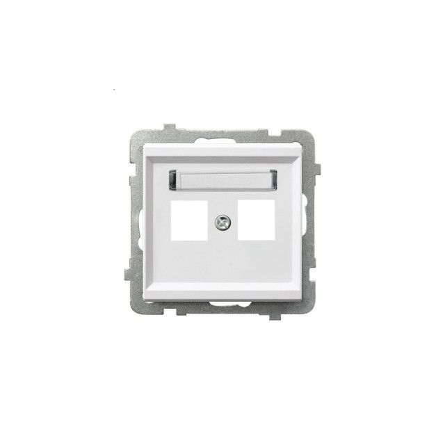 Adapter Keystone Sonata biały / podwójny