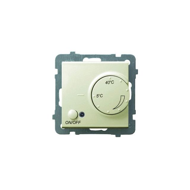 Regulator temperatury z czujnikiem napowietrznym Ospel AS ecru