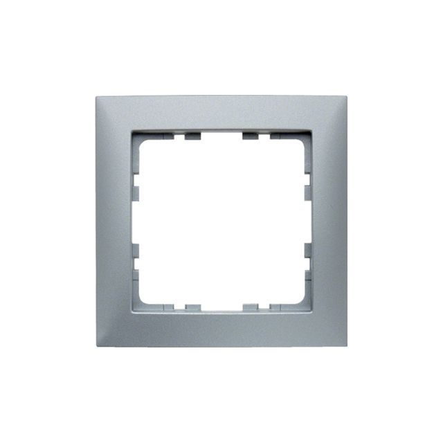 Ramka pojedyncza B.Kwadrat - aluminium mat