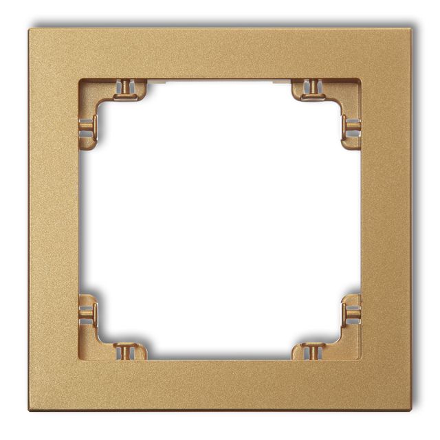 Ramka pojedyncza Karlik Deco - złoty
