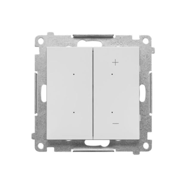 Ściemniacz do pasków LED-owych sterowany smartfonem Simon 55 GO - jasnoszary mat