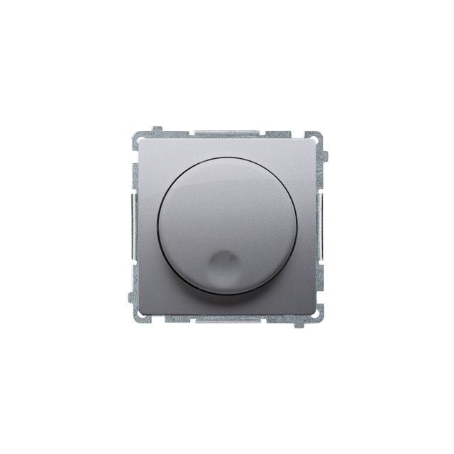 Ściemniacz obrotowo-przyciskowy do LED BASIC - stal inox