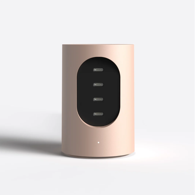 Stacja ładowania 4 x USB-C 165W CORDS Cylindric UX1 - pale pink