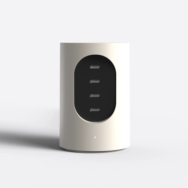 Stacja ładowania 4 x USB-C 165W CORDS Cylindric UX1 - sand