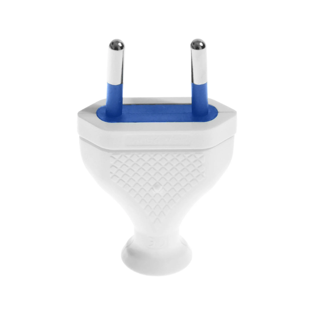 Wtyczka rozbieralna płaska PLASTROL WT-1/2,5A 250V- biały