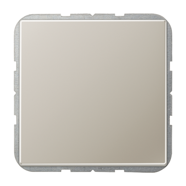 Wyłącznik uniwersalny / schodowy JUNG LS 990 metal - stal nierdzewna