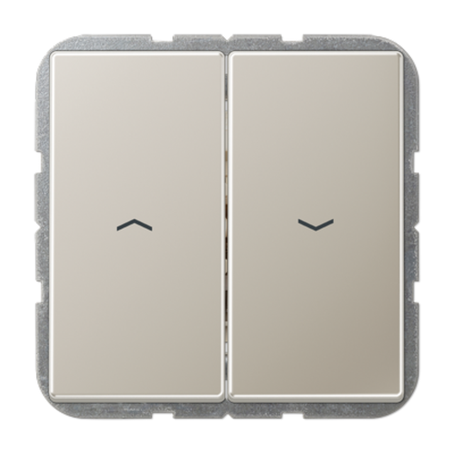 Wyłącznik żaluzjowy JUNG LS 990 metal - stal nierdzewna