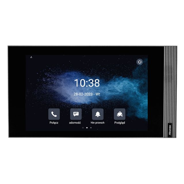 AKUVOX S562 - Monitor 7" Linux PoE - czarny