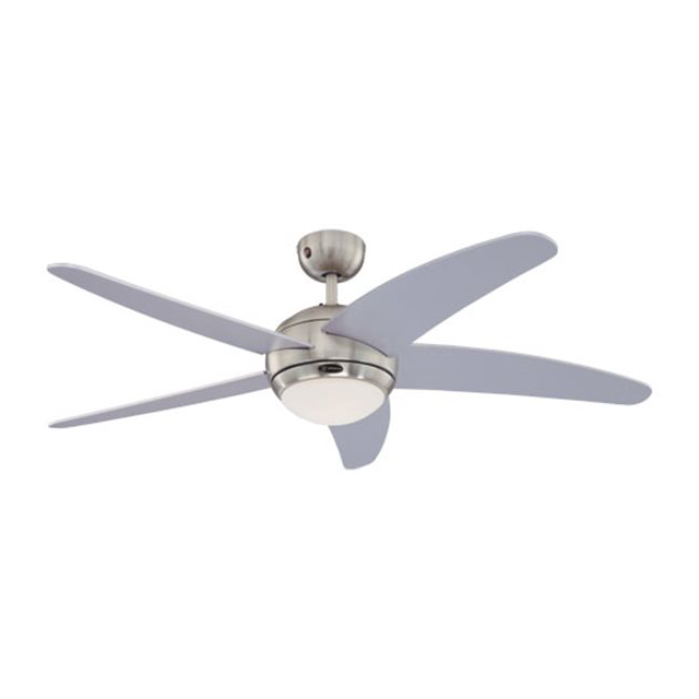 Wentylator BENDAN II 132cm z pilotem - srebrny