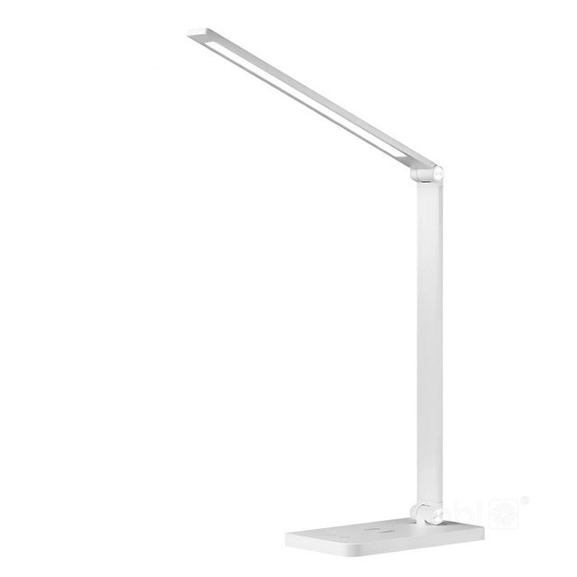 Biała lampka biurkowa NOBLITE Q 7W 420lm DIM zmienna barwa CCT