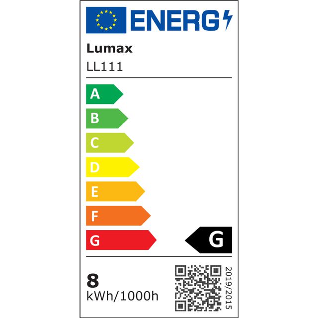 Żarówka LED LUMAX E14 8W 80lm/W C37 ciepła