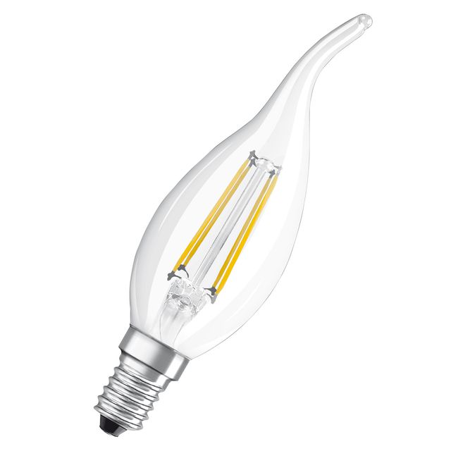 Żarówka LED Retrofit CLASSIC BA 4W 827 Clear E14