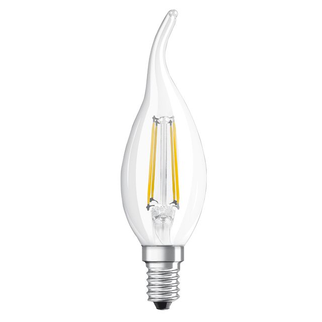 Żarówka LED SUPERSTAR PLUS CLASSIC BA FILAMENT 3.4W 927 Clear E14