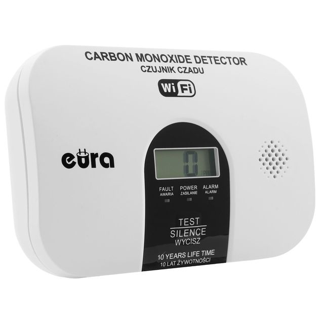 Czujnik czadu WiFi TUYA CD-53A2v5300-TY/B - certyfikat CNBOP-PiB -bateryjny - 5 lat gwarancji