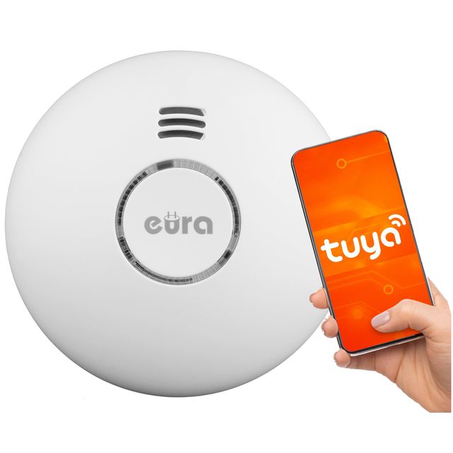 Czujnik dymu WiFi TUYA SD-72A2-TY - bateryjny