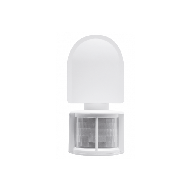 Ścienny czujnik ruchu zewnętrzny CR-2 1200W 180° 8m IP44 biały
