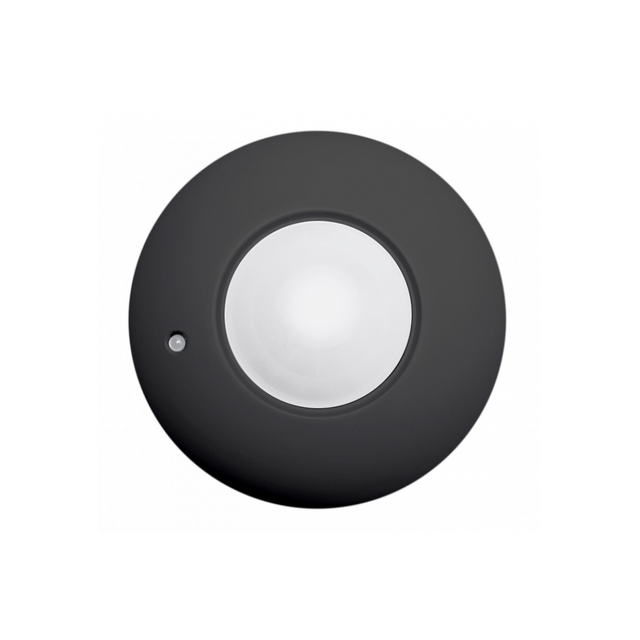 Czujnik ruchu PIR natynkowy CR-3 1200W 360° 12m IP20 czarny