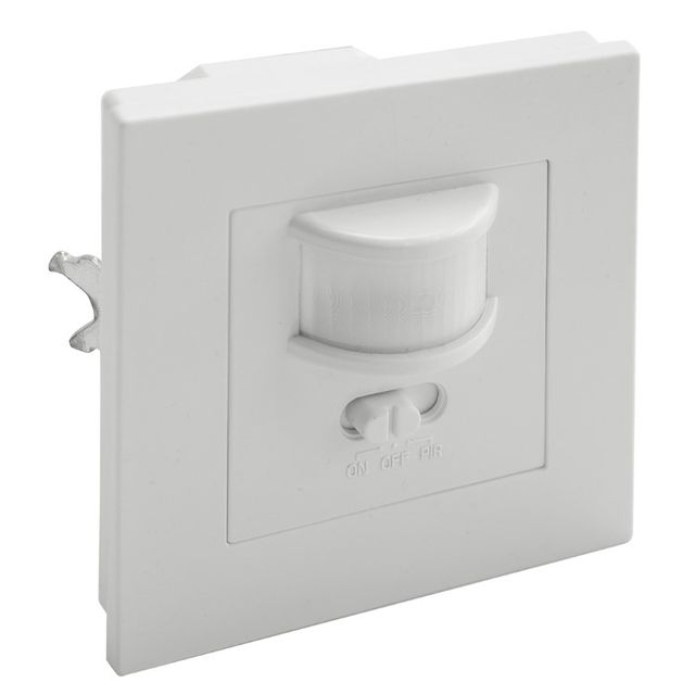 Czujnik ruchu podtynkowy do puszki 60mm PIR KLIK biały