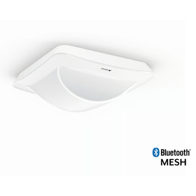 Czujnik ruchu korytarzowy HF HALLWAY KNX 3x25m Bluetooth Mesh biały
