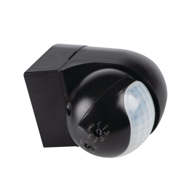 Czujnik ruchu PIR ALER MINI-B czarny 800W