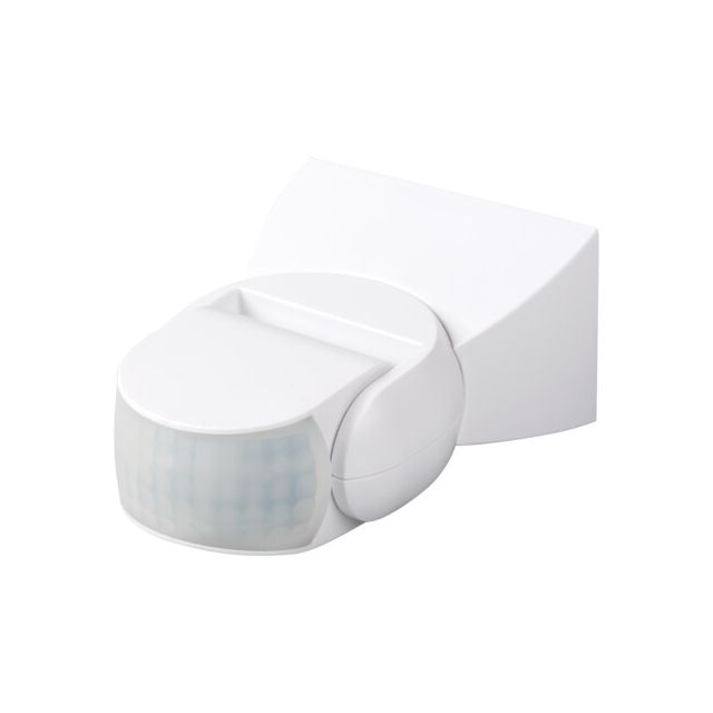 Czujnik ruchu PIR ALER N-W 120° 12m 1200W IP65 biały