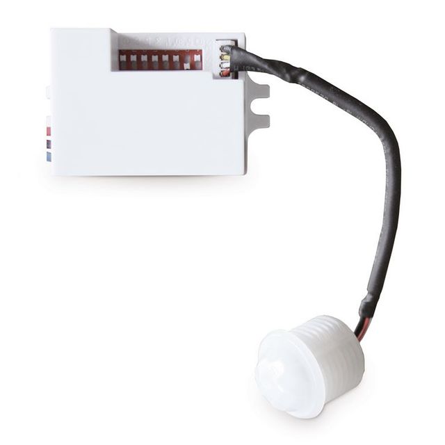 Czujnik ruchu montażowy z sondą PIR 800W 6m DIP SWITCH biały