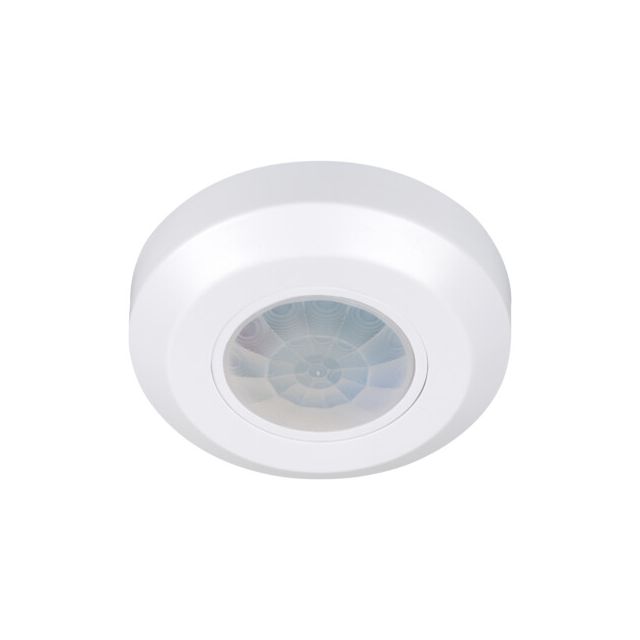 Czujnik ruchu PIR ZONA MINI-W 360° 200W IP20 biały