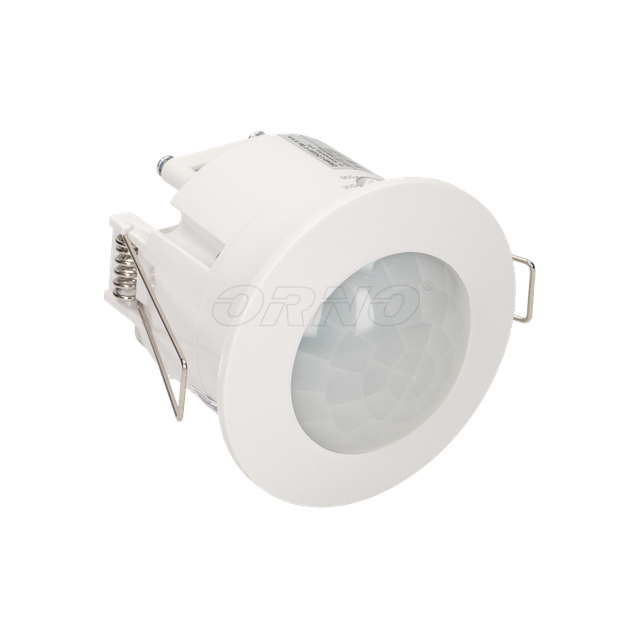 Sufitowy czujnik ruchu podtynkowy PIR 360⁰ 6m 1200W biały