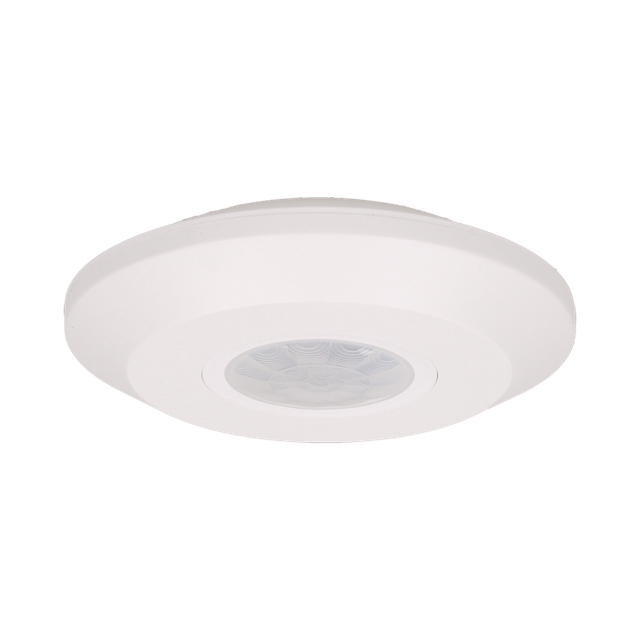 Sufitowy czujnik ruchu PIR ultra SLIM 360° 8m 800W biały