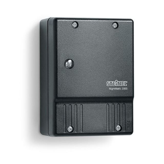 Czujnik zmierzchowy NightMatic 2000 2-30lx 1000W IP54 czarny