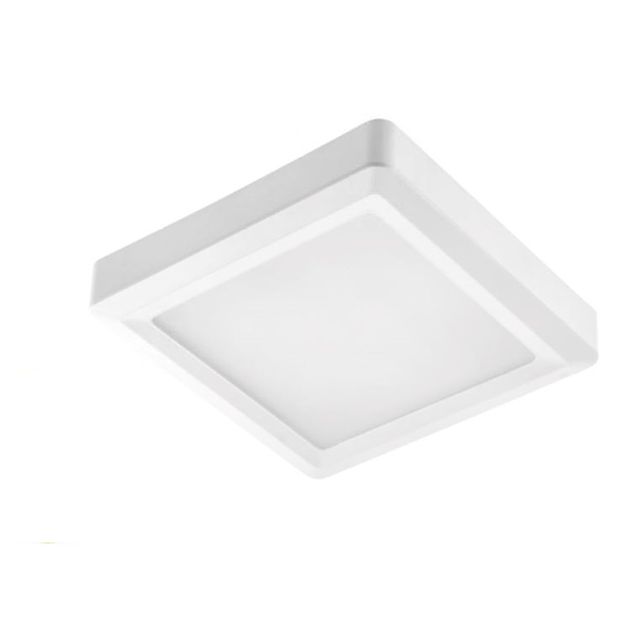 Downlight natynkowy kwadratowy LED LOUIS 24W 80lm/W IP54 4000K 3 lata