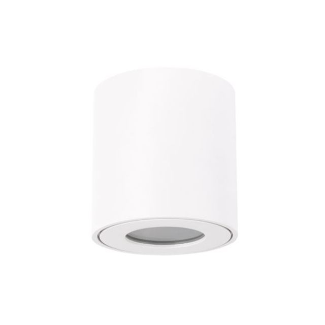 Downlight natynkowy tuba lampa sufitowa ZORBA IP54 GU10 biały