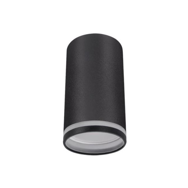Downlight okrągły tuba sufitowa ZULA GU10 czarny
