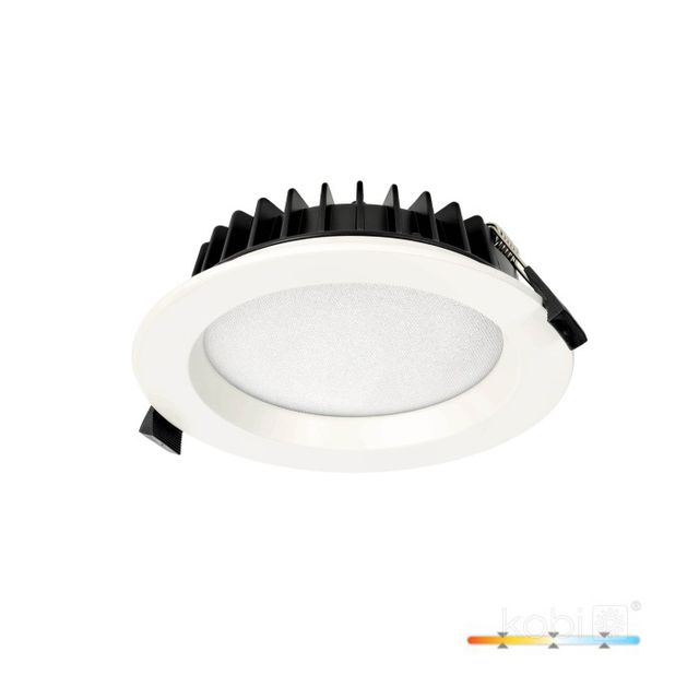 Downlight podtynkowy LED NEXEYE 15W 1800lm IP44 CCT zmienna barwa