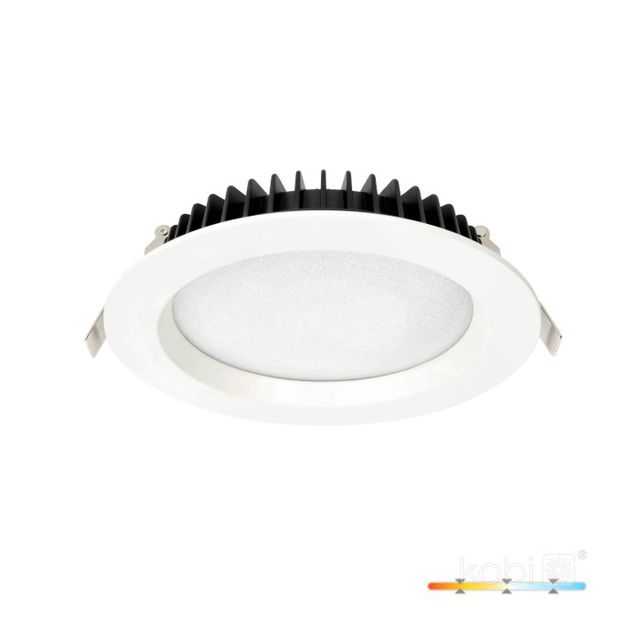 Downlight podtynkowy LED NEXEYE 20W 2400lm IP44 CCT zmienna barwa